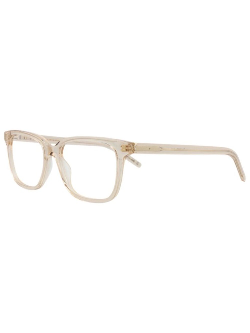 New Saint Laurent Women's Eyeglasses Square Rectangle Recycled Acetate Frame